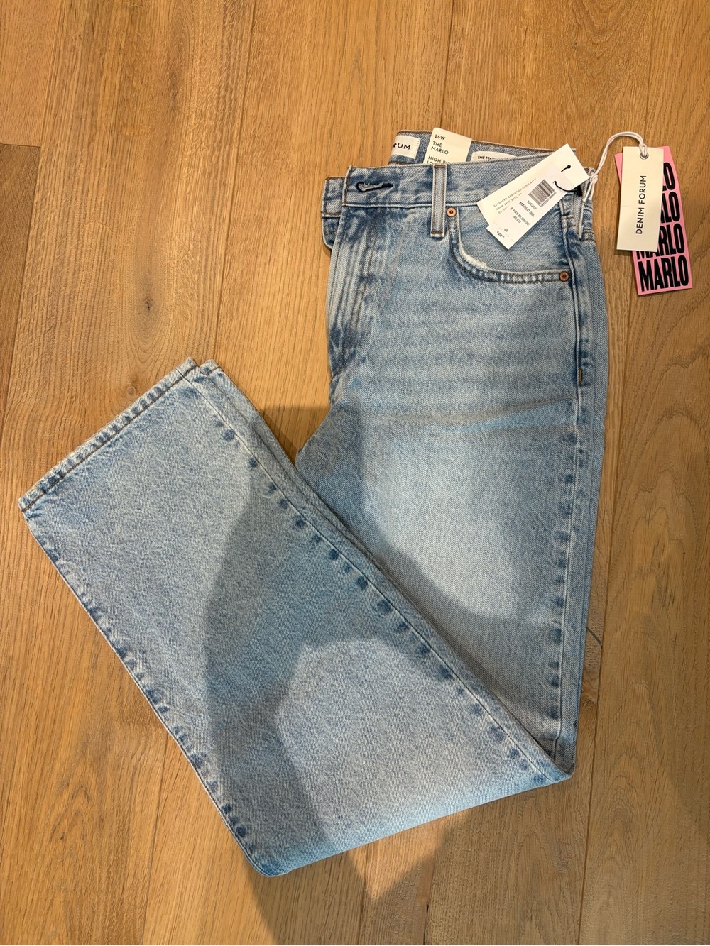 Denim Forum The Marlo High Rise Loose 30L